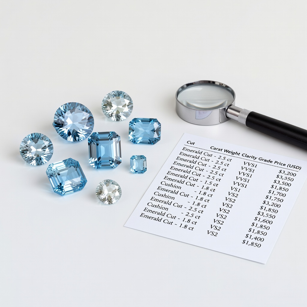 Aquamarine Price Guide: Values, Cuts, and Buying Tips