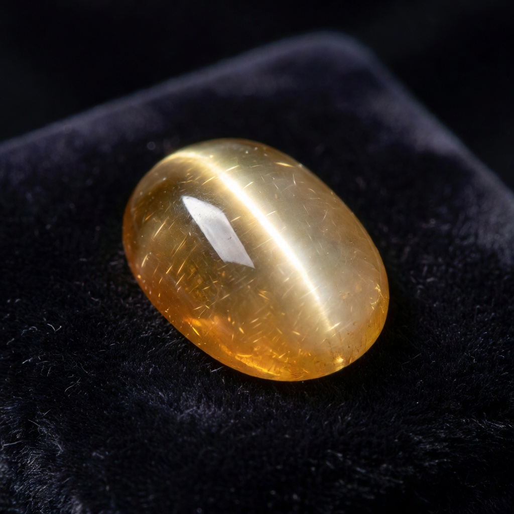 Cat's Eye Chrysoberyl Properties and Information Guide