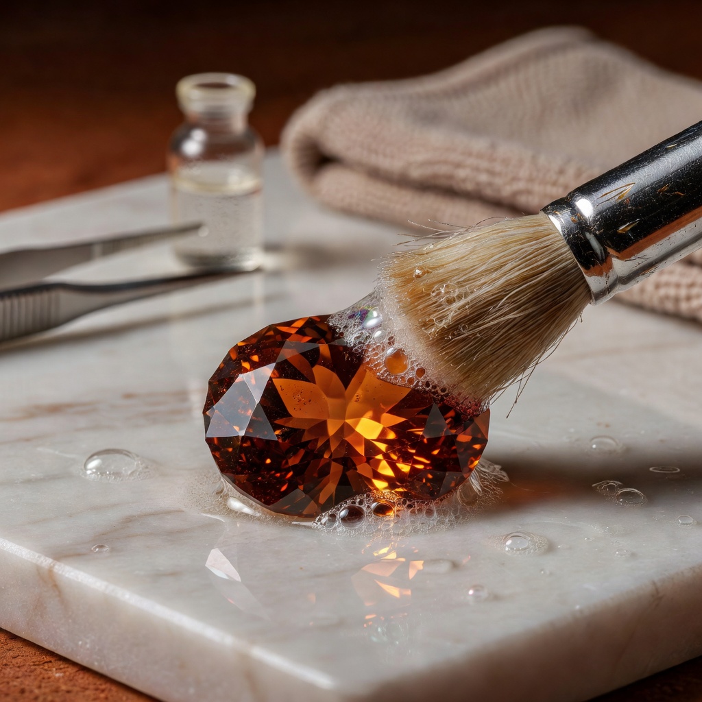 Hessonite Garnet Care and Cleaning: Expert Guide