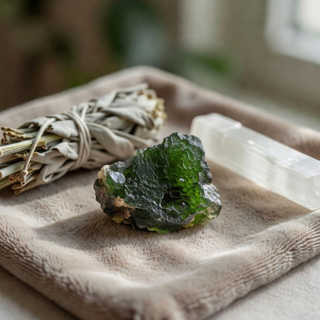 Moldavite Care and Cleaning: Essential Guide