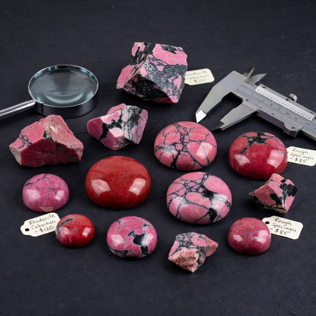 Rhodonite Price Guide: 2024 Market Values