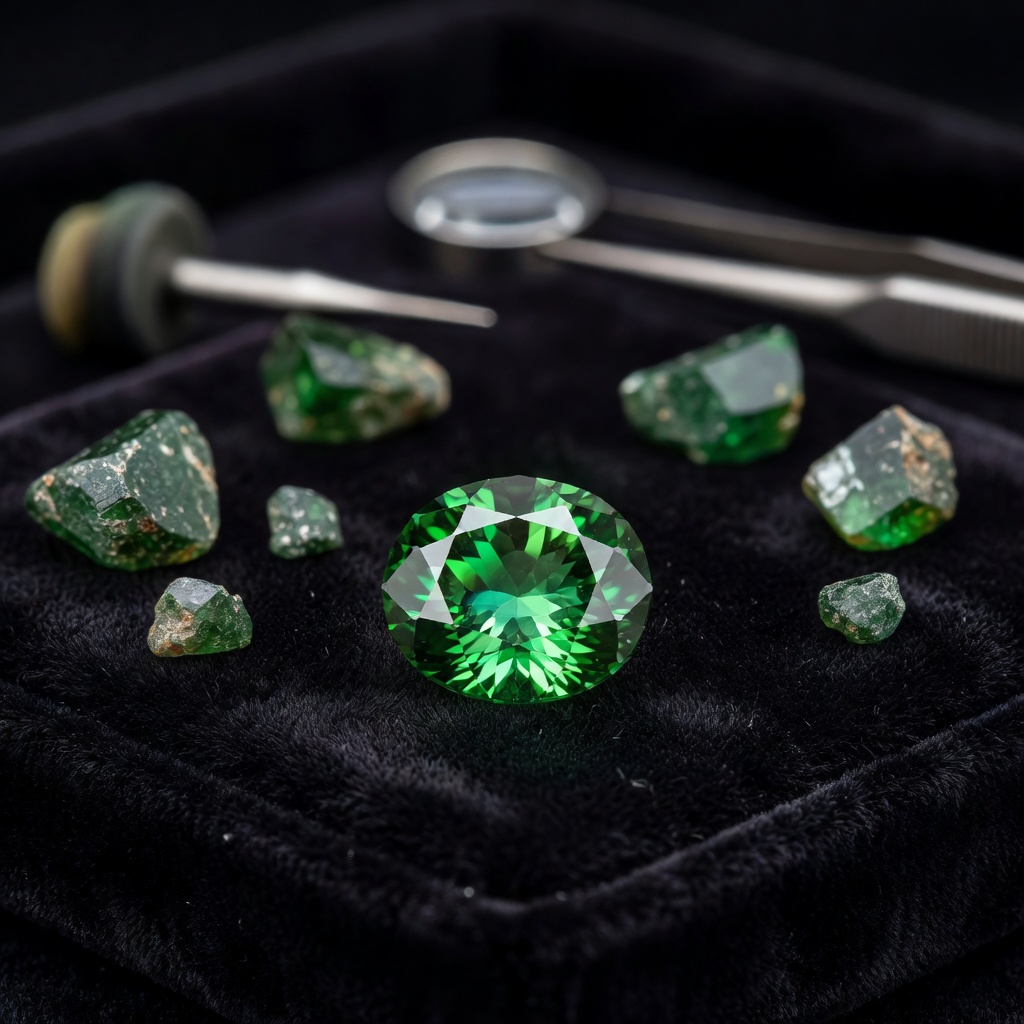 Complete Tsavorite Garnet Properties and Information Guide